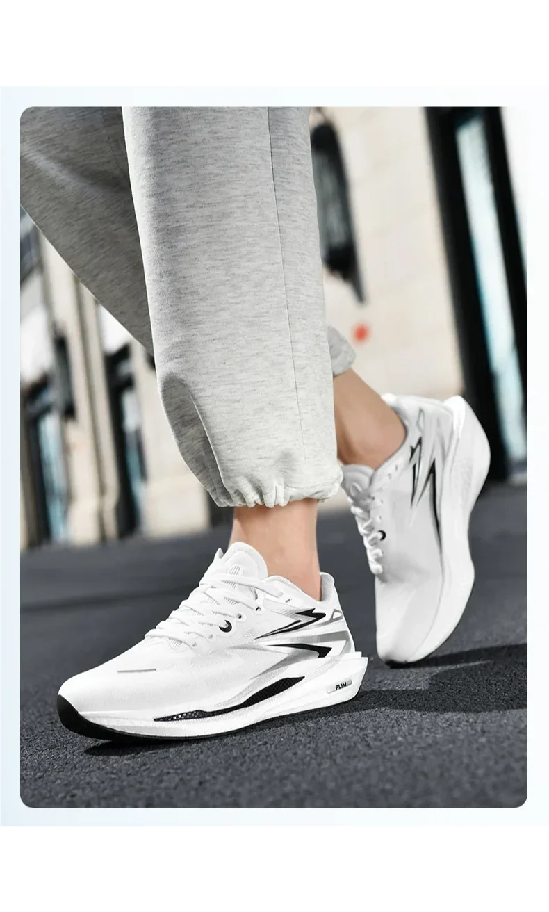 B-READY New Marathon Air Cushion Men Running Shoes Breathable marathon Sports light weight Sneakers Women's Comfortable Athletic Training German Quality