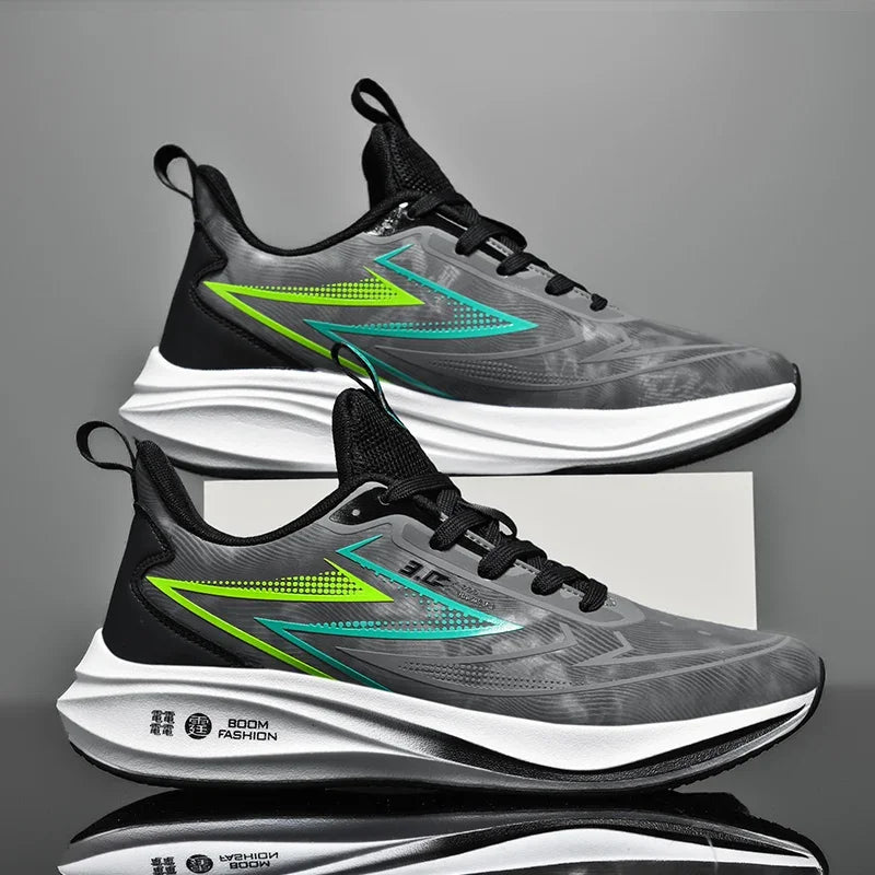 B-READY Marathon Sport Running Shoes Men And Woman Waterproof Sneakers Men Non-slip Jogging Men's Shoes Outdoor Casual Walking Shoes Male Footwear