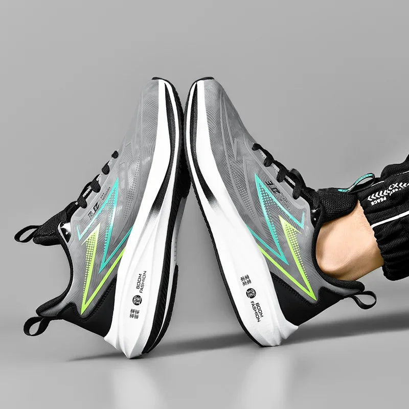 B-READY Marathon Sport Running Shoes Men And Woman Waterproof Sneakers Men Non-slip Jogging Men's Shoes Outdoor Casual Walking Shoes Male Footwear