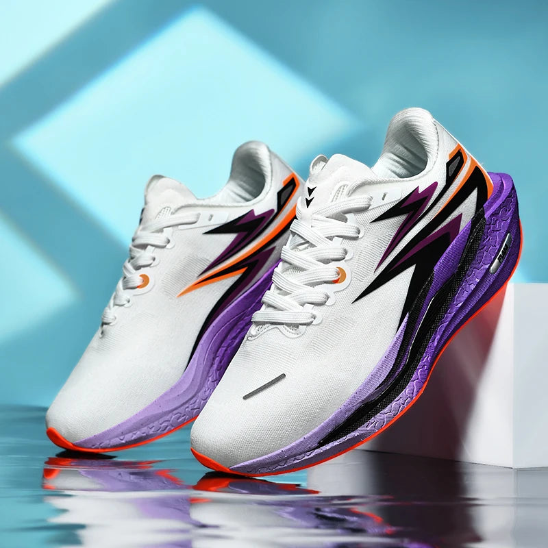 B-READY New Marathon Air Cushion Men Running Shoes Breathable marathon Sports light weight Sneakers Women's Comfortable Athletic Training German Quality