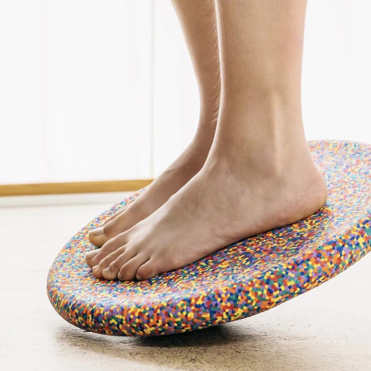 B-READY Kids Children Family Plastic Wood Surf Balance Board