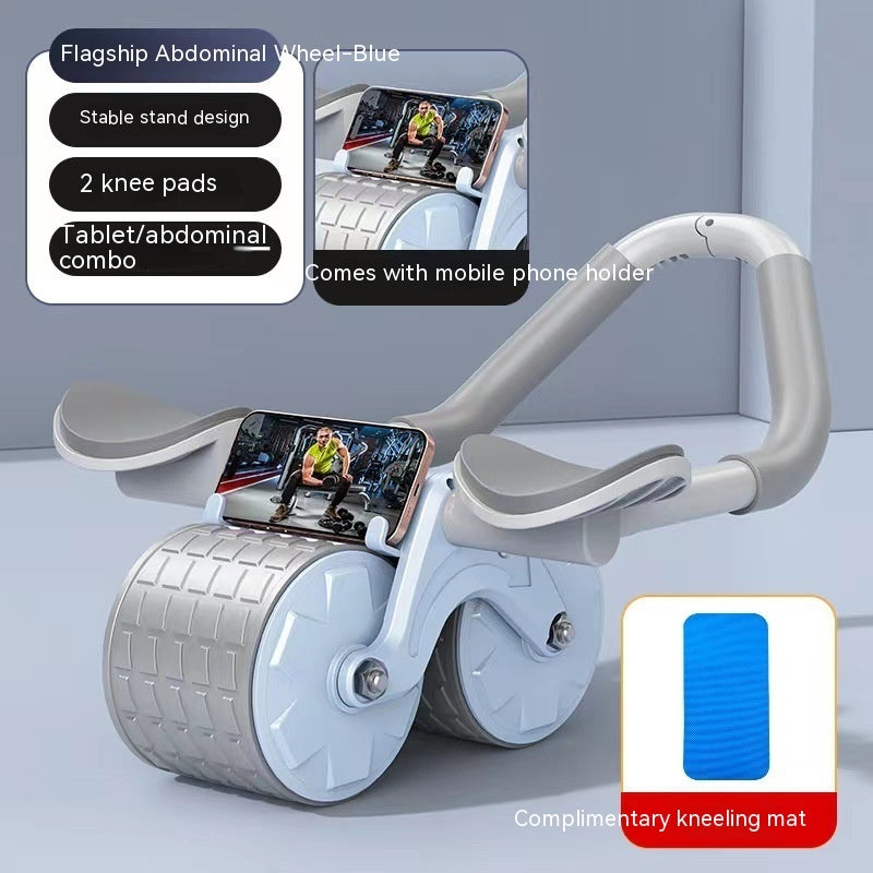 B-READY Home Gym Elbow Support Abdominal Wheel Fitness Belly Rolling Machine Belly-flattening Tool incl. Fat Loss Course