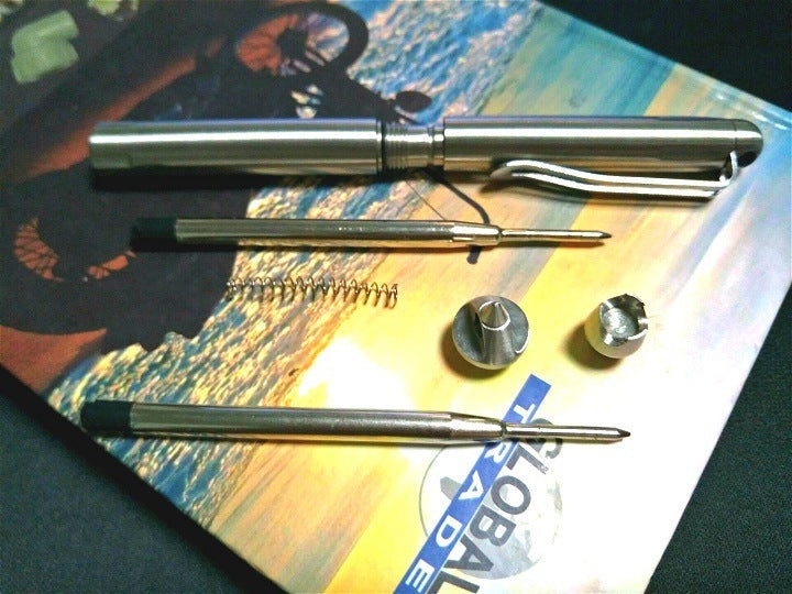 B-READY Self-Defense Supplies Stainless Steel Tactical Pen B-PREPARED 2026