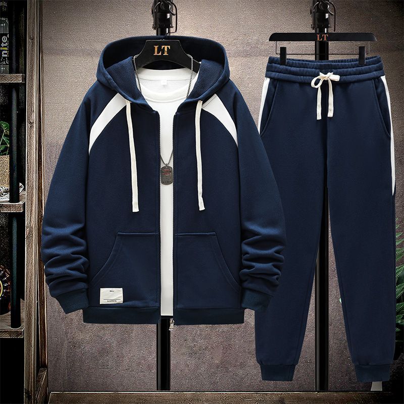 B-READY Originals unisex Couple Gym Sport Fitness Matching Casual Sports Suit Men's Loose Sportswear Hooded