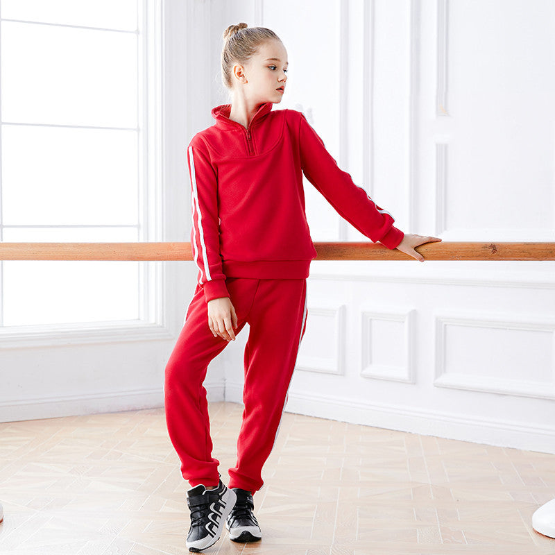 B-READY Children's Dance Clothes Dance Practice Kids Jacket Suits