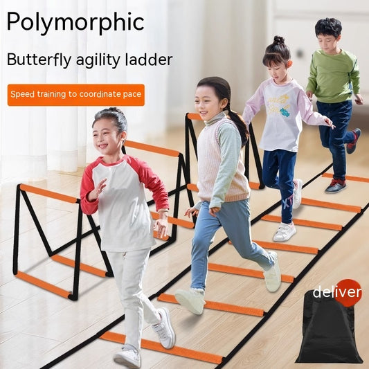 B-READY Multi Functional Butterfly Agile Ladder Children's Physical Fitness Equipment