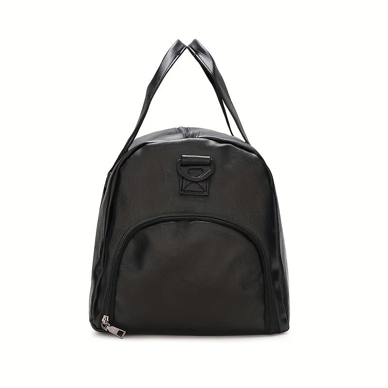 B-READY Sport unisex Couple  Fitness Bag, Travel Bag, Black Stylish Business Travel Bag, Separate Shoe Depot, Zip Off, For Gym, Sport, Travel, Waterproof