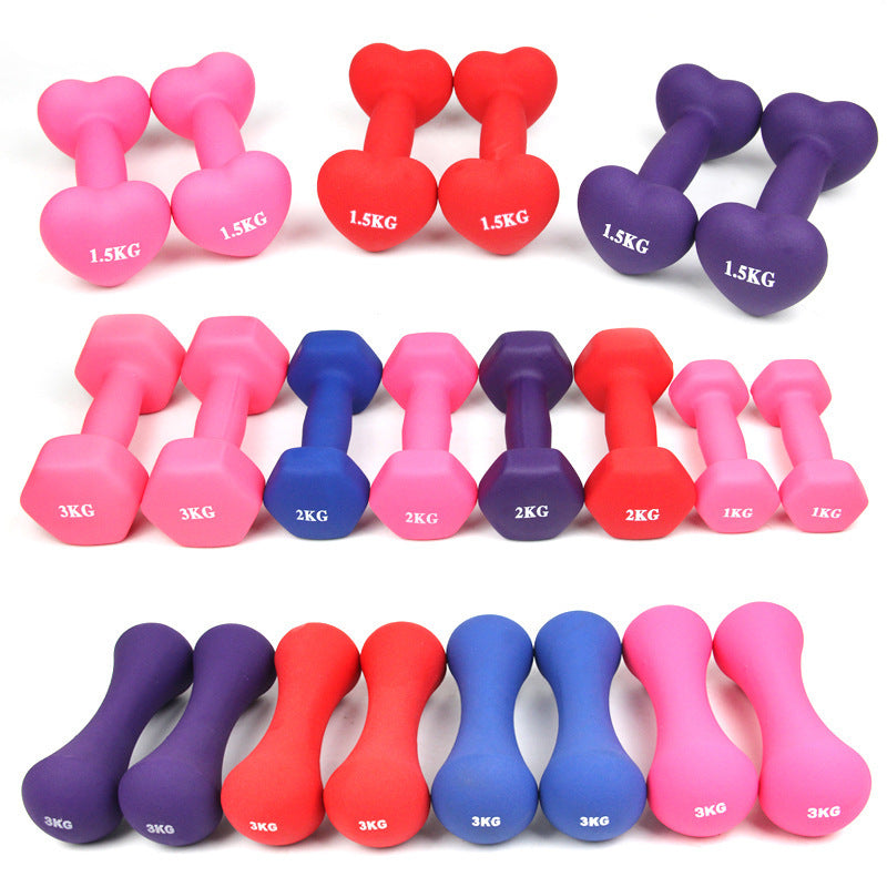 B-READY Dip Dumbbell Children Exercise Home Yoga Aerobics Hand Bell 26