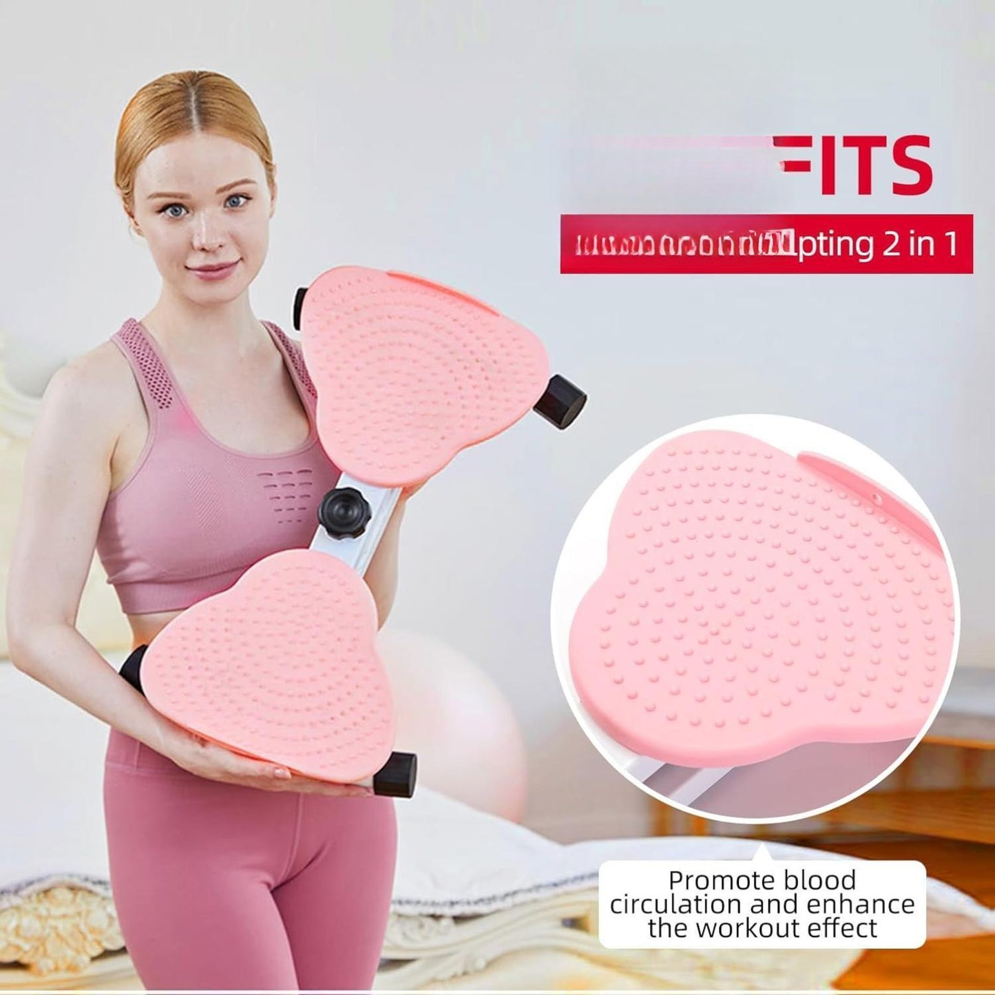 B-READY Waist Twist Plate - Twist Daily To Slim Down Your Waist, Improve Your Posture, Say Goodbye To Belly Fat, And Easily Shape A Perfect Body At Home