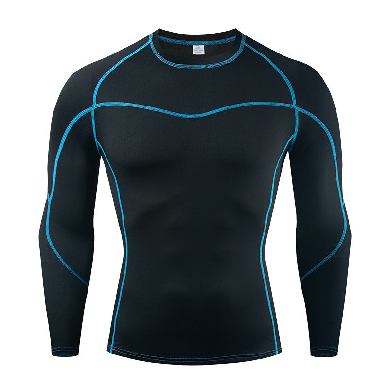 European And American Quick-drying Long-sleeved T-shirt Sportswear Running Fitness