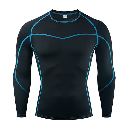 European And American Quick-drying Long-sleeved T-shirt Sportswear Running Fitness