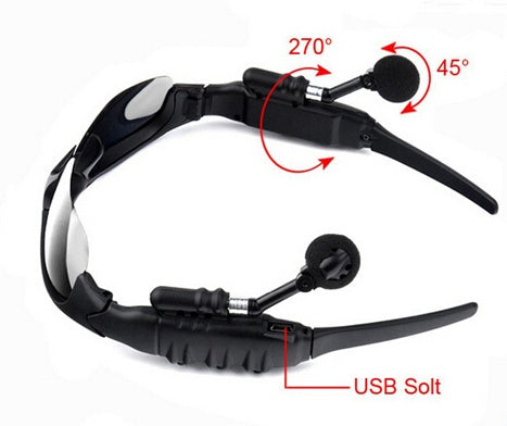 B-READY 2026 4.1 Smart Glasses AI Stereo Bluetooth Sunglasses Wireless Sports Bluetooth Glasses Headset Incoming