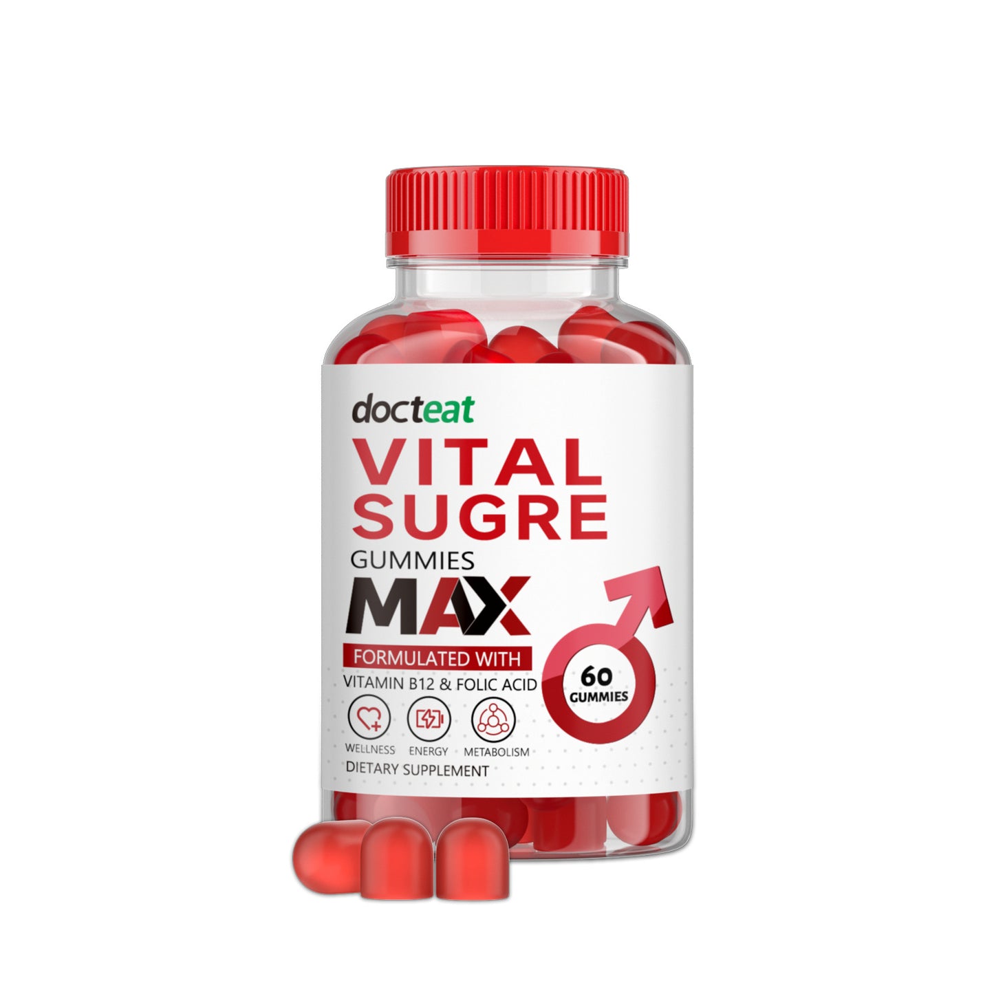 B-READY Bodybuilder Gym Testo Dietary Supplement Gummys