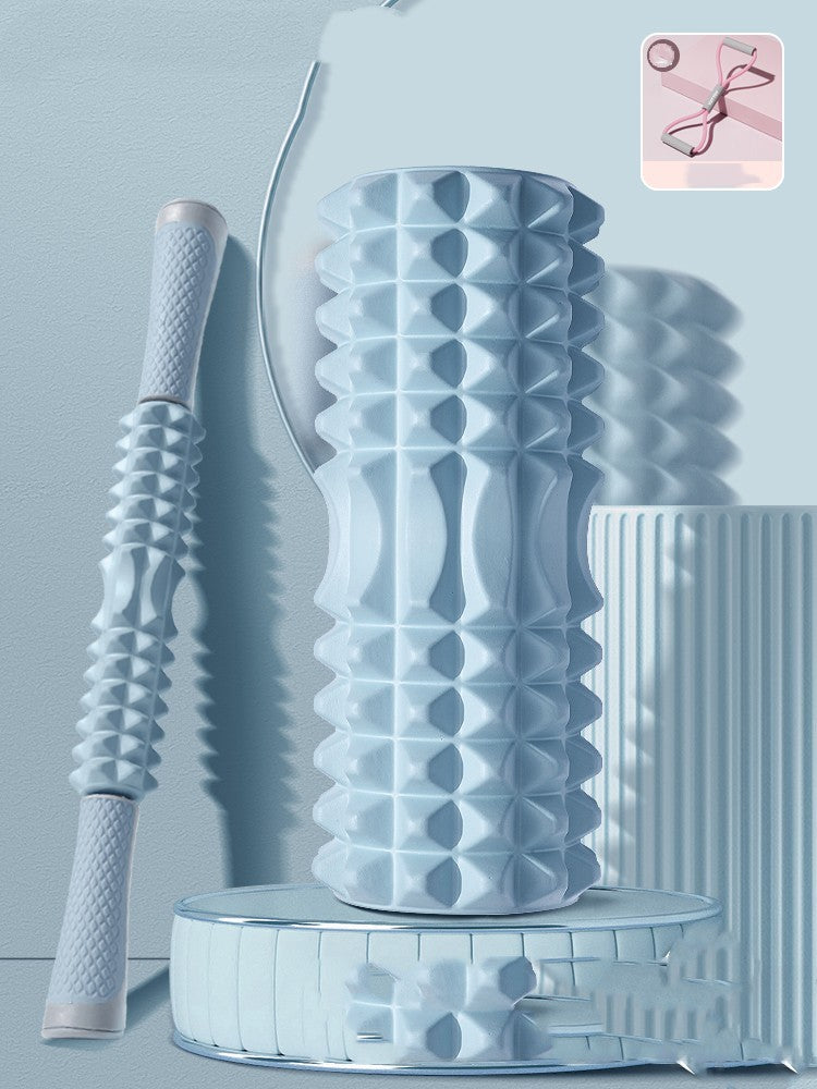 B-READY 26 Foam Shaft Roller Mace Yoga Supplies Massage Shaft Yoga Post including 12 Month Yoga Course