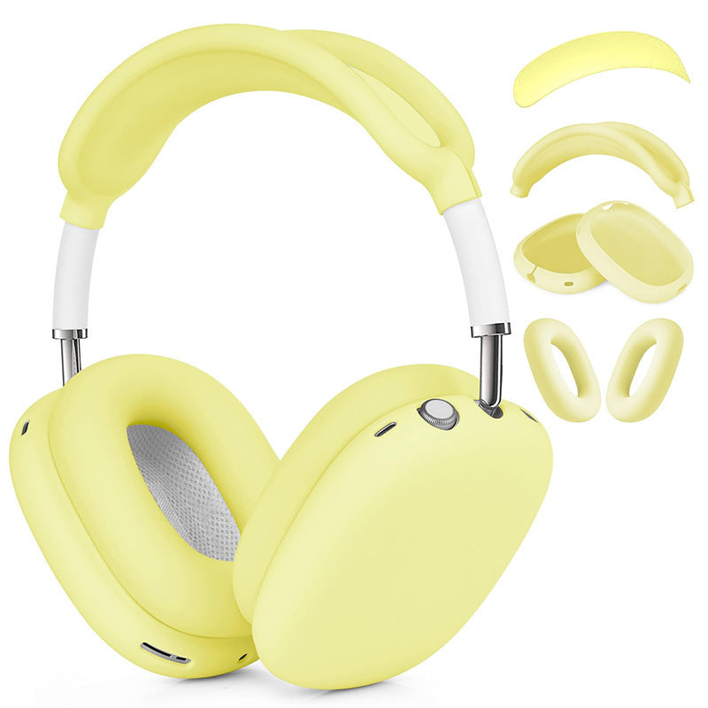 B-READY Gym Sport Running Fitness Headphone Head-mounted Bluetooth With Mic Noise-canceling Bass Boost new Model 26 Earphone Case Silicone Earphone Case Bluetooth Headphone Case Head-mounted Protective Case