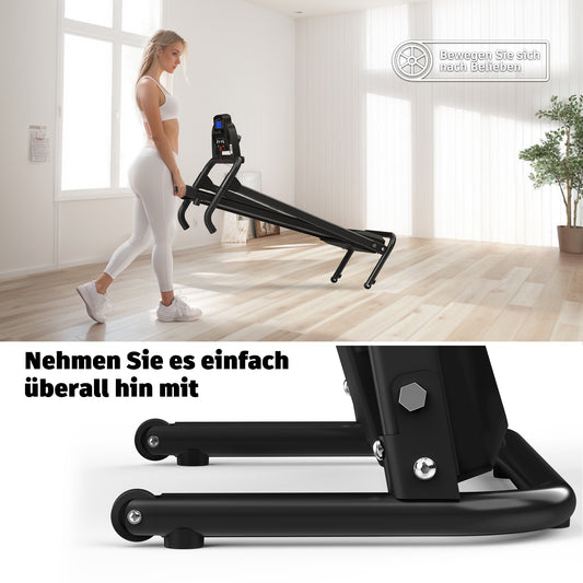 B-READY 2026 EU Home Office Desk Treadmills, Compact Desktop Treadmills With Inclined Portable Treadmills, 2-in-1 Treadmills For Walking, Running And Jogging, With A Weight Capacity Of 120KG incl. Trainings Plan Course 3 Month Weight and Fat loss 26