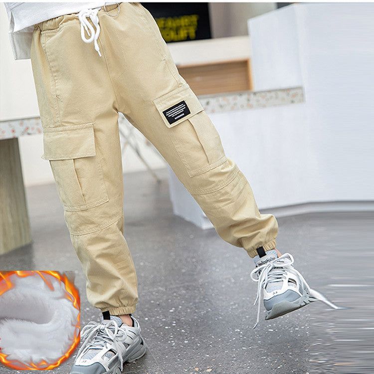 B-READY Teenager Middle School Children Elementary School Student Workwear Leggings Trousers