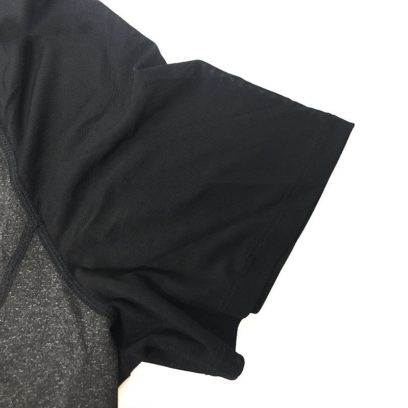 B-READY Yoga Clothes Plus size Yoga Blouse Sports Short-sleeved Mesh Gym Clothes