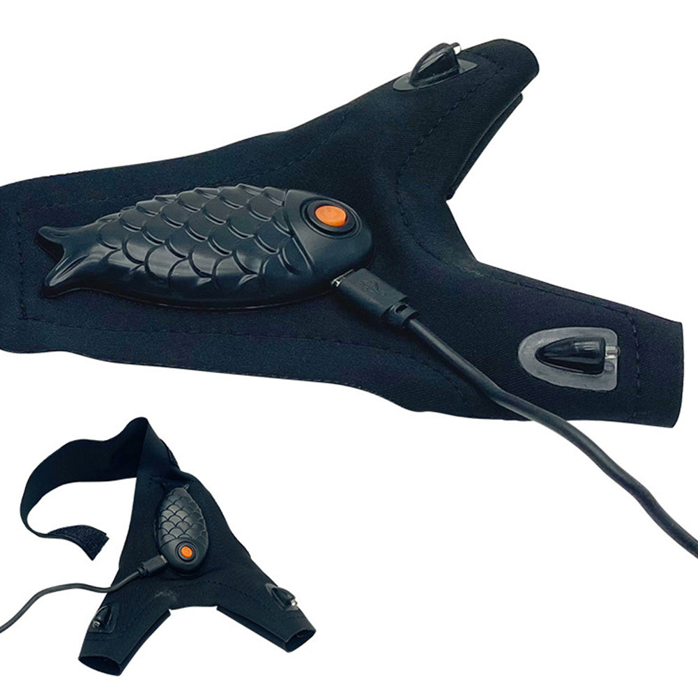 B-READY New Flashlight Glow Fishing Gloves B-PREPARED 2026