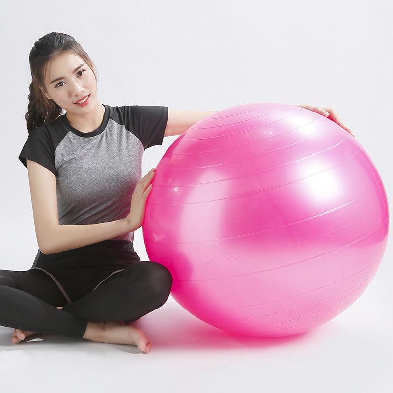 B-READY Yoga Ball Fitness Beginner Children Exercise More Gymnastics Glossy Ball