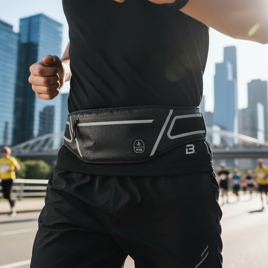 🏃 B-READY MARATHON LAUFGÜRTEL - Dein perfekter Lauf-Begleiter!

Der ultimative Laufgürtel für Marathon, Halbmarathon &amp; Training! Wasserdicht, reflektierend und absolut hüpffrei - entwickelt für ernsthafte Läufer!

✅ WARUM B-READY LAUFGÜRTEL?
💧 100% WASSERDICHT:
IPX6 Wasserschutz - Regen, Schweiß, kein Problem