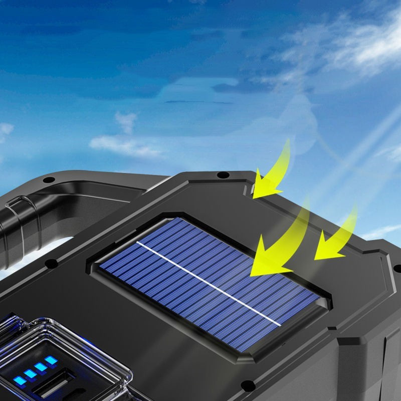 B-READY Outdoor Waterproof Solar Power Charger Flashlight Strong Light B-PREPARED 2026
