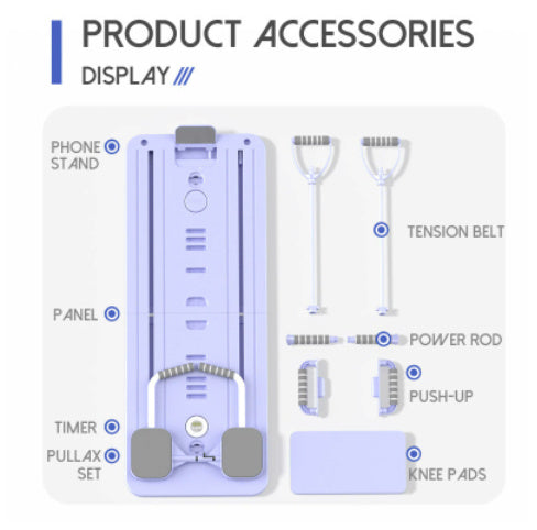 B-READY Multi-functional Household Fitness Board Automatic Rebound Abdominal Wheel Weight Loss Special 2026 incl. Course 3 Month Fat loss