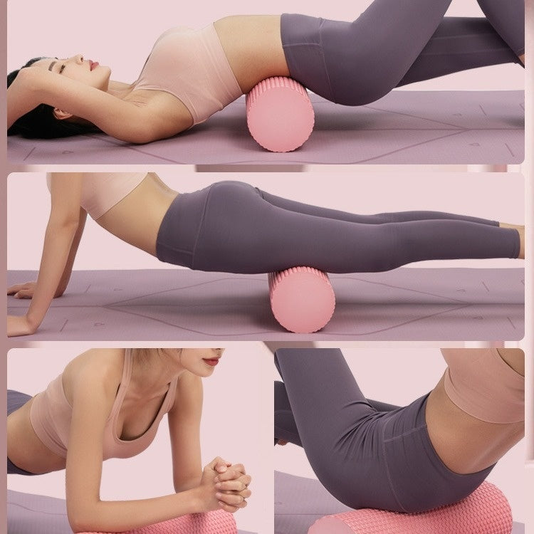 B-READY EVA Solid Bump Floating Point Foam Beginner Yoga Roller
