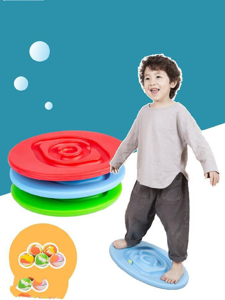 B-READY KIds Kindergarten Schnecke Balance Board Home Eiförmige Konzentrationstraining