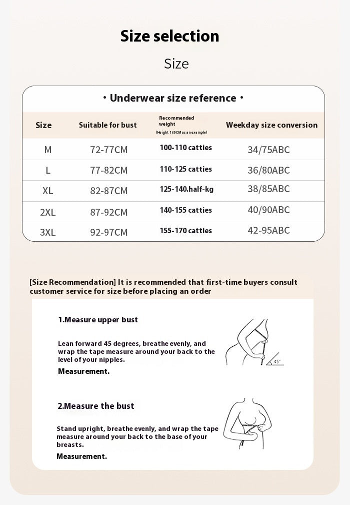 Big Cup Pregnant Woman Breastfeeding Nursing Underwear