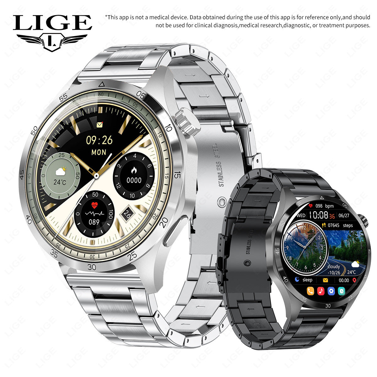 B-READY Ai Sport Smart Watch Bluetooth Calling Waterproof Gift Box