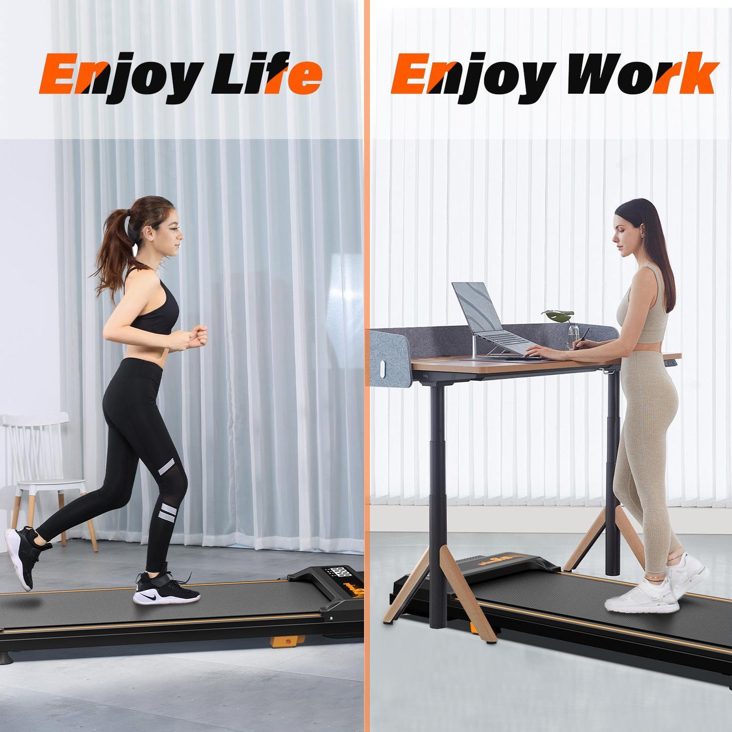 B-READY Home Treadmill With Remote Control, Easy-to-move Wheels, Display Screen, Three-level Incline, Suitable For Indoor Exercise And Aerobic Exercise