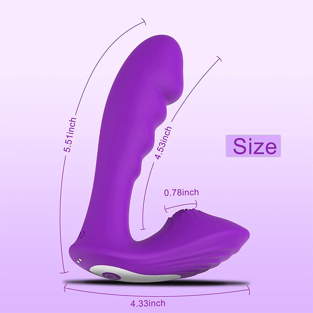 B-READY Vibrator - Tragbarer Doppelkopfvibrator mit 10 Frequenzmodi - Weiblicher Stimulationsvibrator - Produkte für Erwachsene