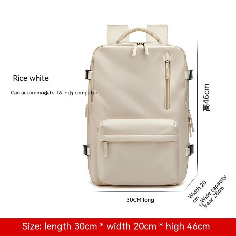 B-READY Expansion Backpack Women Men Couples Gym Travel Sport Casual Dry Wet Separation Backpack