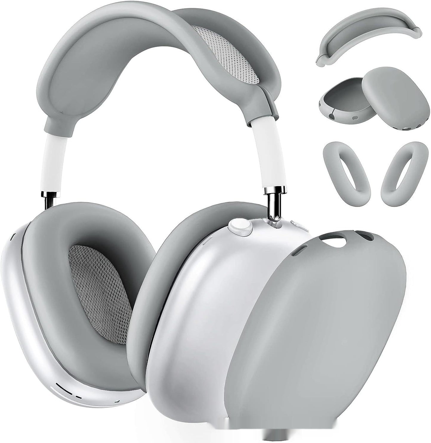 B-READY Gym Sport Running Fitness Headphone Head-mounted Bluetooth With Mic Noise-canceling Bass Boost new Model 26 Earphone Case Silicone Earphone Case Bluetooth Headphone Case Head-mounted Protective Case