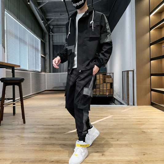 B-READY 
Unisex Fashion Jacket Sportswear Suit