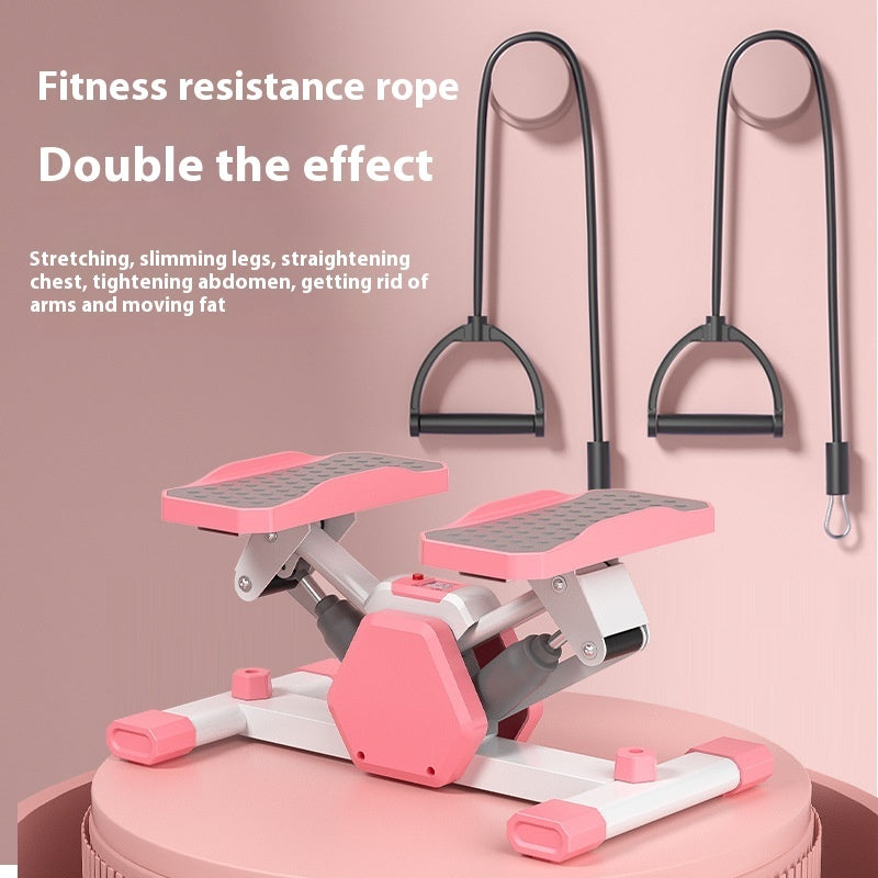 B-READY Home Fitness Mini Silent Indoor Foot Pedal Machine Stairs Glutes Trainer