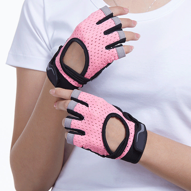 B-READY Gym Fitness Gloves unisex Men And Women Dumbbell Equipment Horizontal Bar Exercise Wristband