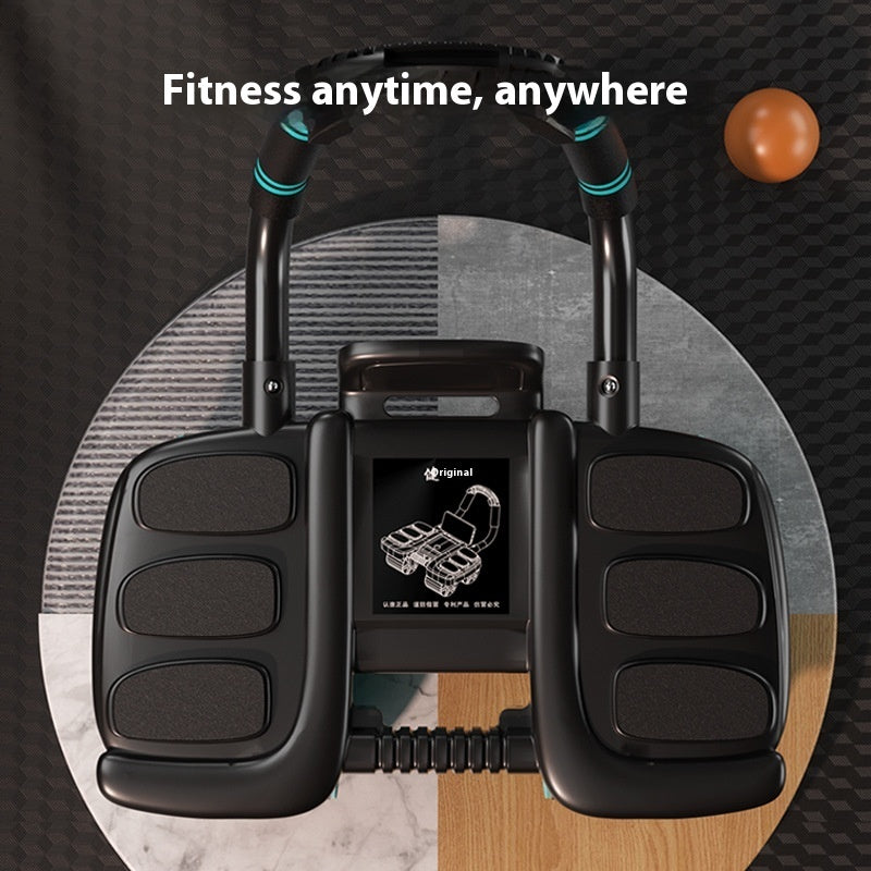 B-READY Intelligent Four-wheel Abdominal Wheel Automatic Rebound Elbow Support incl. Course