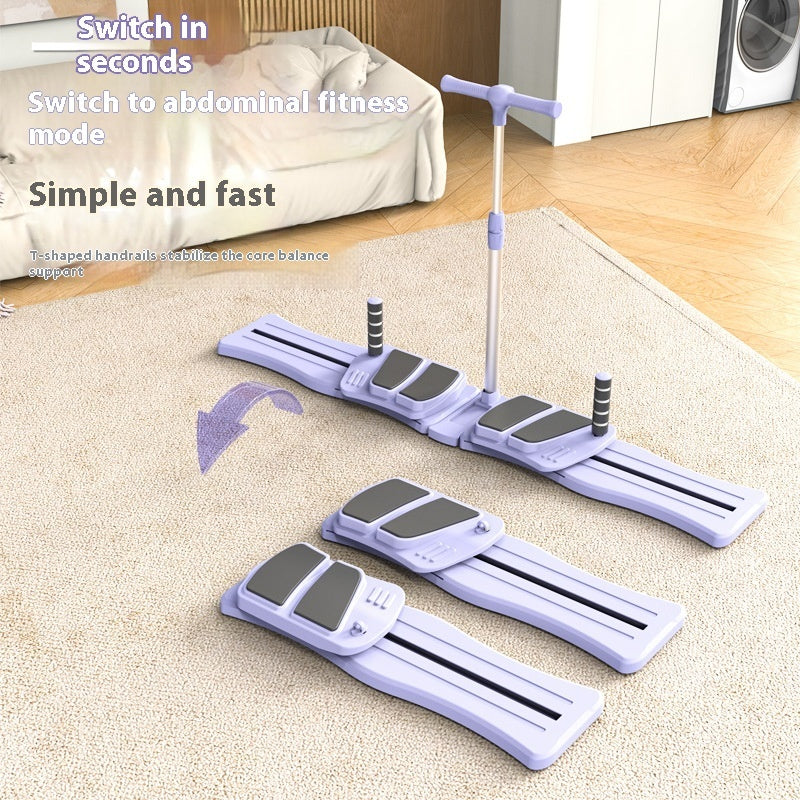 B-READY Home Split Supine Board Multi-functional Belly Reduction Fitness Board incl. Fat loss weight loss Course