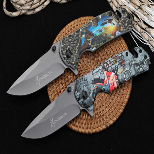 B-READY Protective Knife Multifunctional High Hardness Field Defense Folding Pocket Knife B-PREPARED 2026
