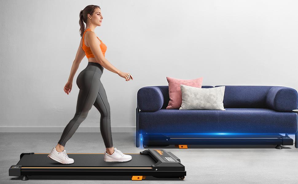 B-READY Home Treadmill With Remote Control, Easy-to-move Wheels, Display Screen, Three-level Incline, Suitable For Indoor Exercise And Aerobic Exercise