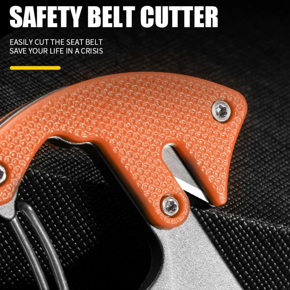 B-READY Mini LED Schlüssel­anhänger Taschen­lampe – ultrakompakt & kräftiges Licht SOS Pfeife USB Notfall Kit Werkzeug Geschenk Idee fuer Papa oder Freund Ehemann 500 mAh