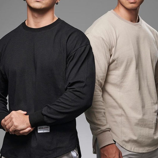 B-READY Versatile Gym Fitness Bodybuilder Sportswear Loose Running Basketball Training Shirt