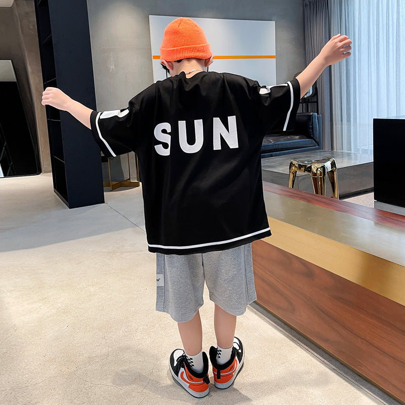 B-READY CUHK Kids Korean Sports Two Piece Suit