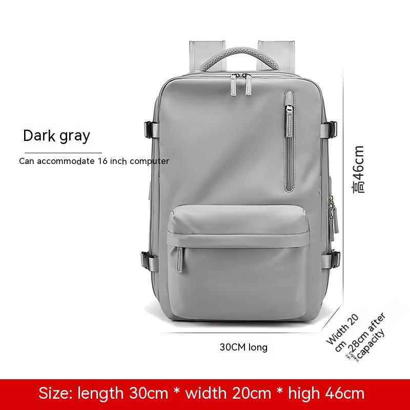 B-READY Expansion Backpack Women Men Couples Gym Travel Sport Casual Dry Wet Separation Backpack