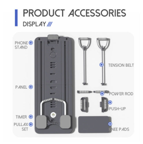 B-READY Multi-functional Household Fitness Board Automatic Rebound Abdominal Wheel Weight Loss Special 2026 incl. Course 3 Month Fat loss