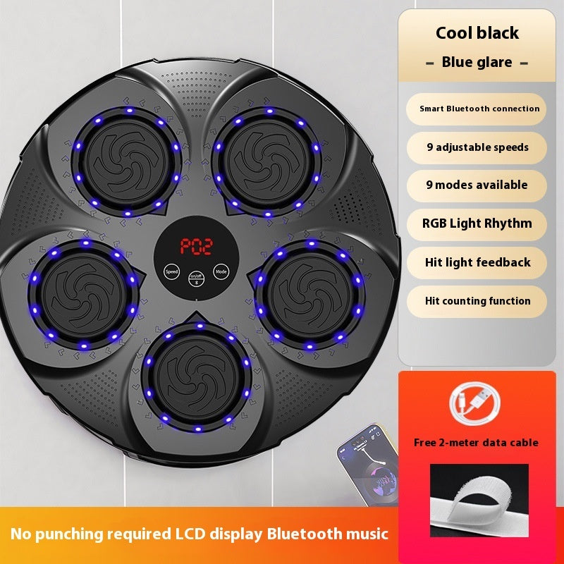 B-READY Family Smart Music Boxing Machine Home Weight Loss Boxing Wall Target Training Equipment