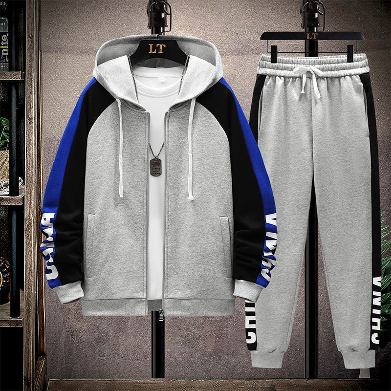 B-READY Originals unisex Couple Gym Sport Fitness Matching Casual Sports Suit Men's Loose Sportswear Hooded