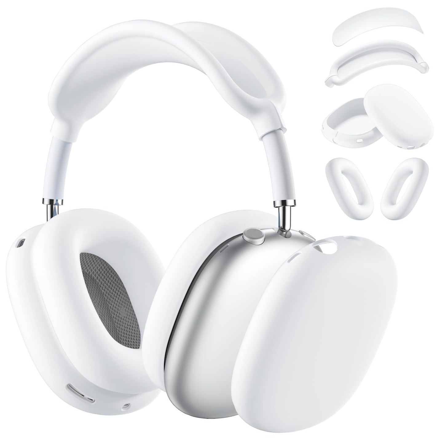 B-READY Gym Sport Running Fitness Headphone Head-mounted Bluetooth With Mic Noise-canceling Bass Boost new Model 26 Earphone Case Silicone Earphone Case Bluetooth Headphone Case Head-mounted Protective Case